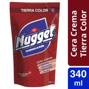 NUGGET CERA CREMA TIERRA COLOR  340 GRS. (12.UNIDADES)