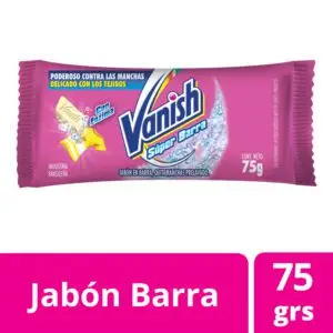 VANISH JABON 75GRS. ROPA COLOR (48.UNIDADES)