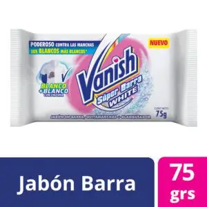 VANISH JABON 75GRS. ROPA BLANCA (48.UNIDADES)