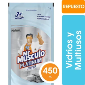 MR MUSCULO VIDRIO Y MULTIUSO DOYPACK 450 ML (12.UNIDADES)