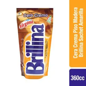 BRILLINA CERA AMARILLA 340 CC (12.UNIDADES)