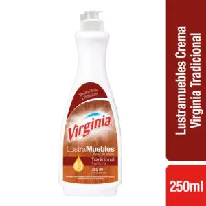 VIRGINIA LUSTRA MUEBLE CREMA TRADICIONAL 250 ML (12.UNIDADES)