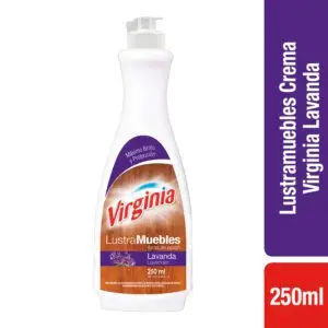 VIRGINIA LUSTRA MUEBLE CREMA LAVANDA 250 ML (12.UNIDADES)