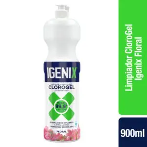 IGENIX CLORO GEL FLORAL 900 ML (10.UNIDADES)