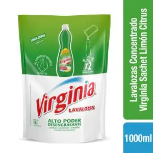 VIRGINIA LAVALOZA LIMON DOYPACK 1 LT. (12.UNIDADES)