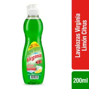 VIRGINIA LAVALOZA LIMON FRASCO  200 ML (18.UNIDADES)