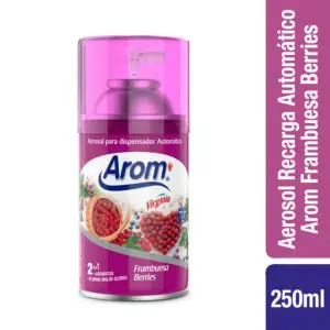 AROM RECARGA AUTOMATICA FRAMBUESA 250 ML (12.UNIDADES)