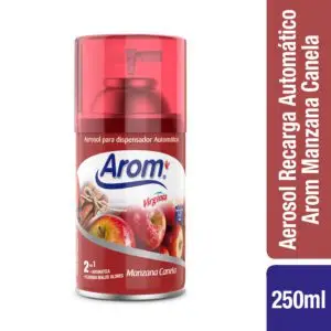 AROM RECARGA AUTOMATICA MANZANA CANELA 250 ML (12.UNIDADES)