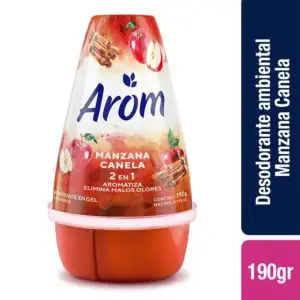 AROM AMBIENTAL CONO MANZANA CANELA 190 GR. (24.UNIDADES)