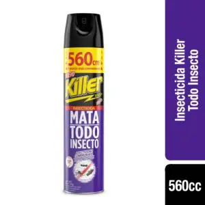 KILLER INSECTICIDA TODO INSECTO 560 CC (12.UNIDADES)
