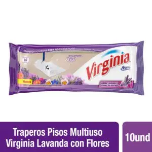 VIRGINIA TRAPERO HUMEDO LAVANDA X 10 (12.UNIDADES)
