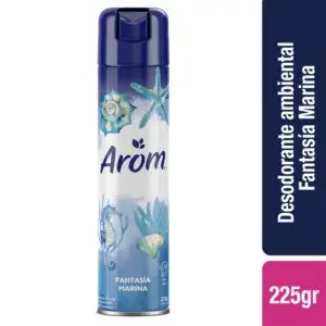 AROM AMBIENTAL SPRAY FANTASIA MARINA 225 GR (12.UNIDADES)