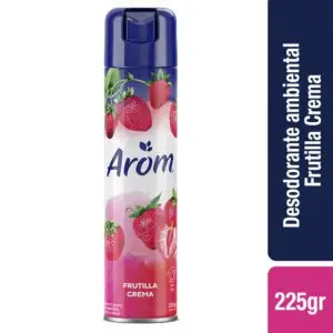 AROM AMBIENTAL SPRAY FRUTILLA 225 GR (12.UNIDADES)