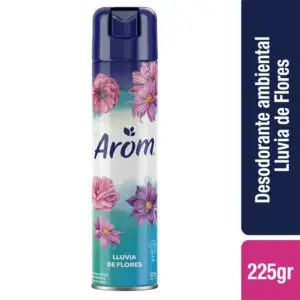 AROM AMBIENTAL SPRAY LLUVIA DE FLORES 225 GR (12.UNIDADES)