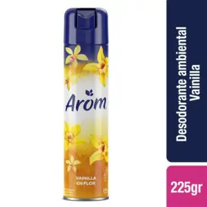 AROM AMBIENTAL SPRAY VAINILLA 225 GR (12.UNIDADES)