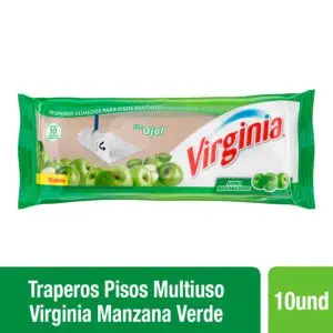 VIRGINIA TRAPERO HUMEDO MANZANA X 10 (12.UNIDADES)