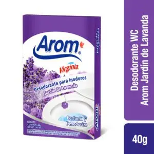 AROM PASTILLA WC LAVANDA 40 GRS. (40.UNIDADES)