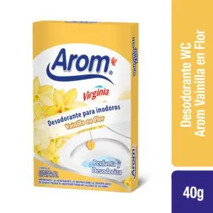 AROM PASTILLA WC VAINILLA 40 GRS. (40.UNIDADES)