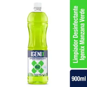 IGENIX LIMPIA PISO MANZANA VERDE 900 ML (10.UNIDADES)