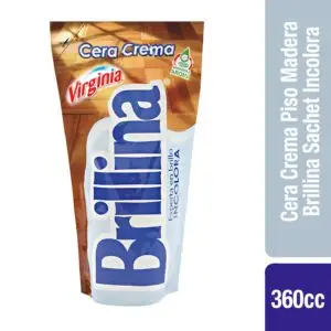 BRILLINA CERA INCOLORA 340CC (12.UNIDADES)