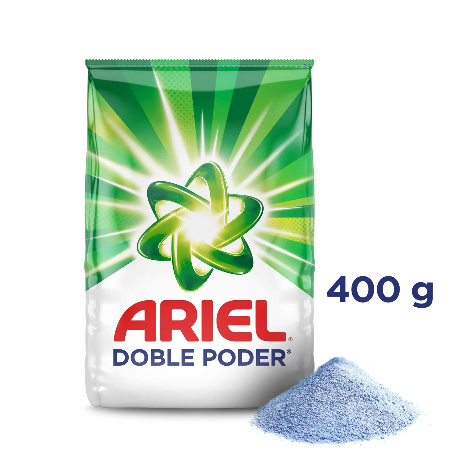 ARIEL DETERGENTE POLVO 400 GRS. REGULAR (24.UNIDADES)