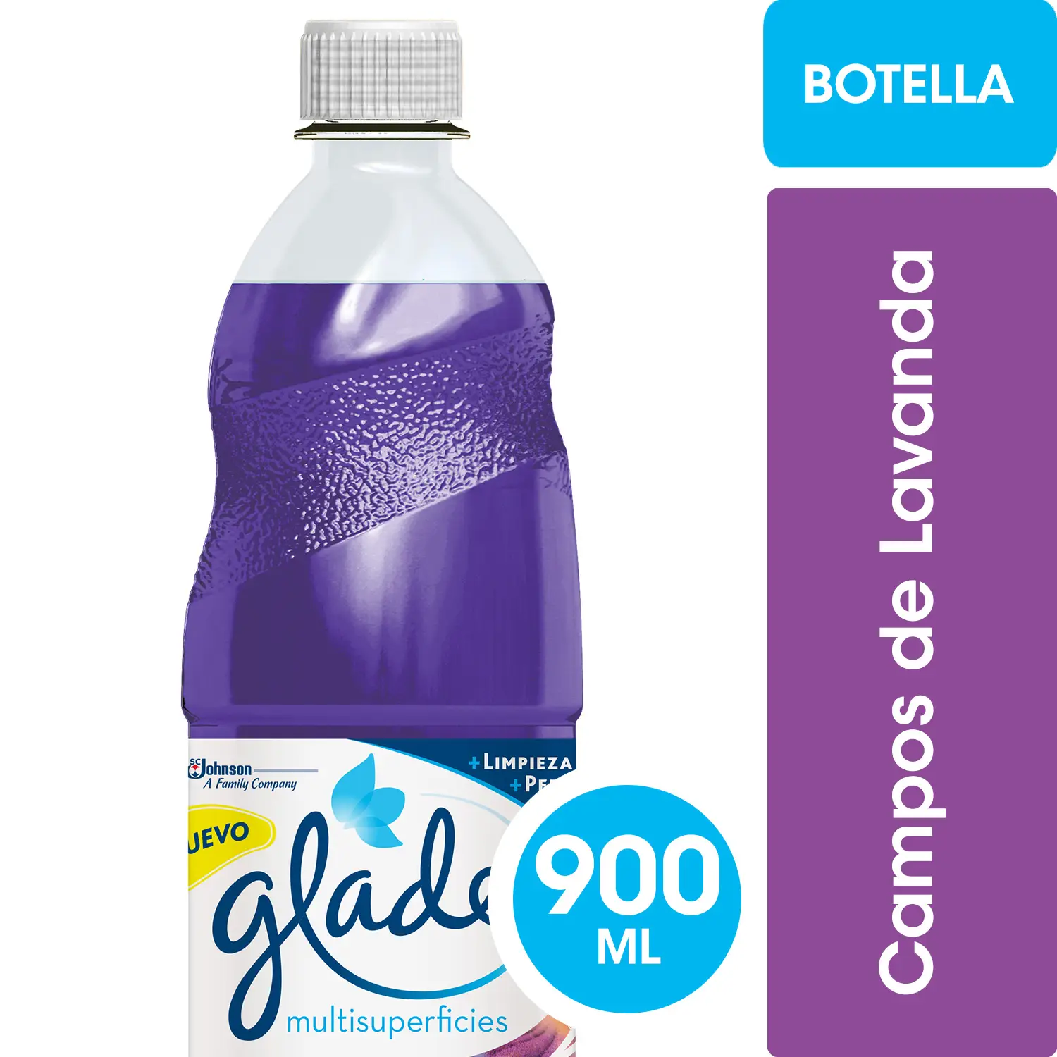 GLADE LIQUIDO LAVANDA 900 CC (12.UNIDADES)