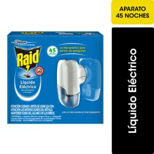 RAID LIQUIDO 45 NOCHES APARATO (6.UNIDADES)