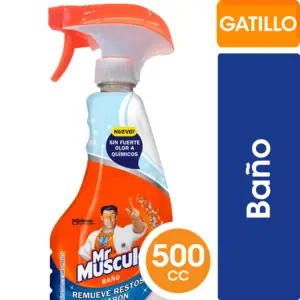 MR MUSCULO BAÑO GATILLO 500 ML (12.UNIDADES)