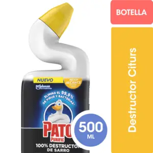 PATO PURIFIC DESTRUCTOR DE SARRO CITRUS 500 CC (12.UNIDADES)
