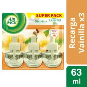 AIR WICK ACEITE NATURAL VAINILLA X 3 (6.UNIDADES)