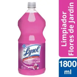 LYSOL DILUIBLE FLORES Y JARDIN 1.8 LTS (6.UNIDADES)