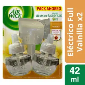 AIR WICK ELECTRICO +2 RECARGAS VAINILLA (12.UNIDADES)