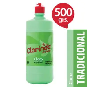 CLORINDA CLORO 500 ML (28.UNIDADES)