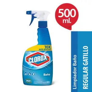 CLOROX BAÑO GATILLO 500 ML (12.UNIDADES)