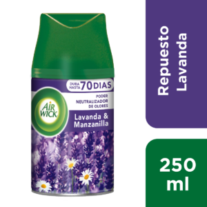 AIR WICK RECARGA AUTOMATICA LAVANDA 250 ML (6.UNIDADES)