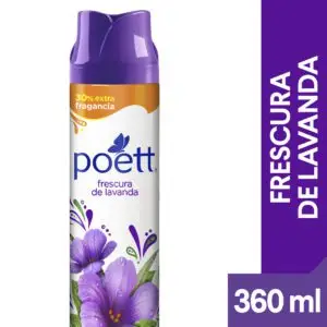 POETT AMBIENTAL SPRAY FRESCURA DE LAVANDA 360 ML (6.UNIDADES)