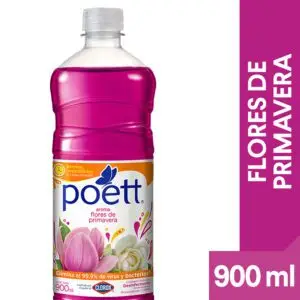 POETT LIMPIA PISO FLORES DE PRIMAVERA 900 ML (12.UNIDADES)