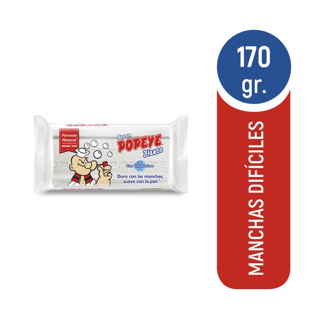 POPEYE JABON SUPER BLANCO 170 GRS. (40.UNIDADES) Anaes.cl