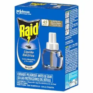 RAID 45 NOCHES LIQUIDO RECARGA SIN OLOR (12.UNIDADES)