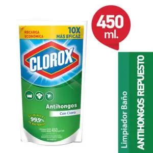 CLOROX ANTIHONGOS DOYPACK 450 ML (15.UNIDADES)