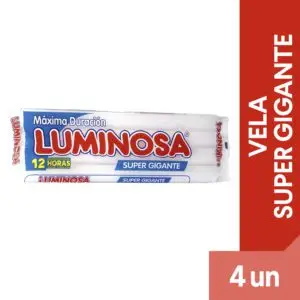 LUMINOSA VELA SUPER GIGANTE X4 (40.UNIDADES)