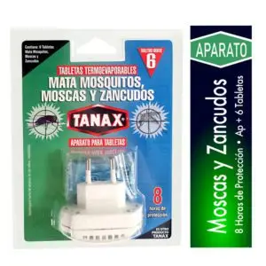 TANAX ENCHUFE ELECTRICO + 6 TABLETAS (6.UNIDADES)