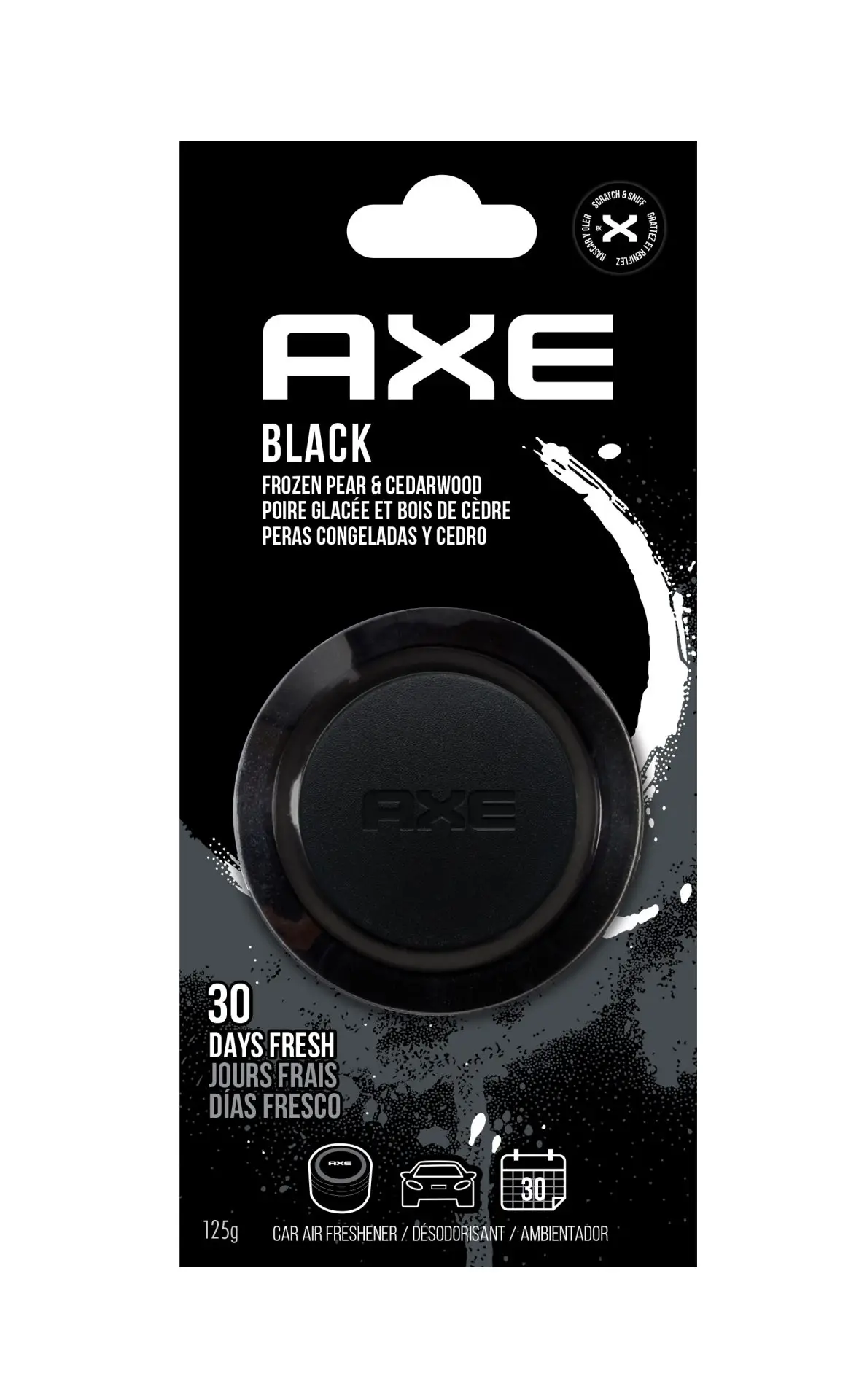AXE AROMATIZANTE TARRO GEL BLACK (6.UNIDADES)