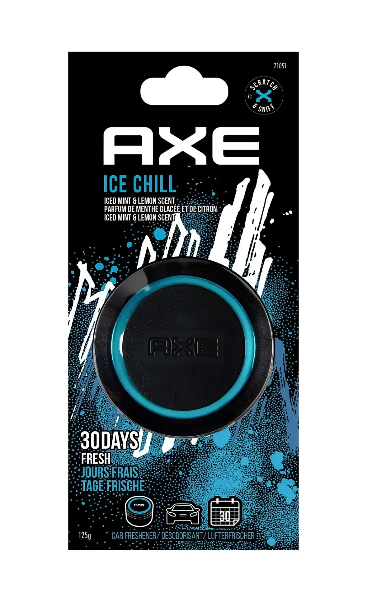 AXE AROMATIZANTE TARRO GEL ICE CHILL (6.UNIDADES)