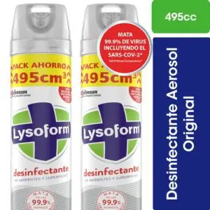 LYSOFORM 495CC X 2 PACK (6.UNIDADES)