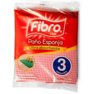 FIBRO PAÑO ESPONJA X3   (10.UNIDADES)