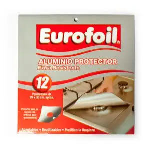 EUROFOIL  ALUMINIO PROTECTOR DE COCINA x 12  (10.UNIDADES)