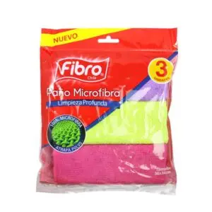 FIBRO PAÑO MICROFIBRAX 3 (12.UNIDADES)