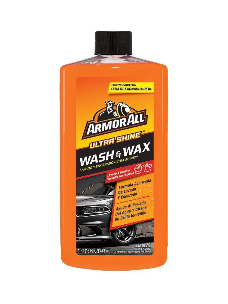 ARMOR ALL SHAMPOO CON CERA 473 ML (6.UNIDADES)