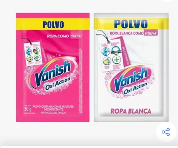 VANISH MIXTO 30 GRS. (72 COLOR + 72 BLANCOS)  (144.UNIDADES)